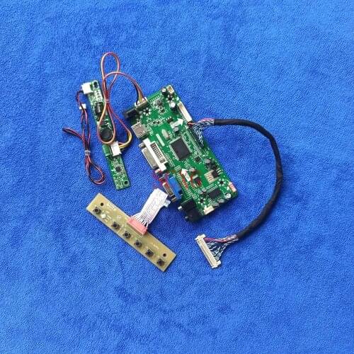 HDMI-compatible DVI VGA LVDS 30 Pin LED/LCD 1920*1080 DIY Kit For HT215F01/MV215FHM M.NT68676 drive controller board Display