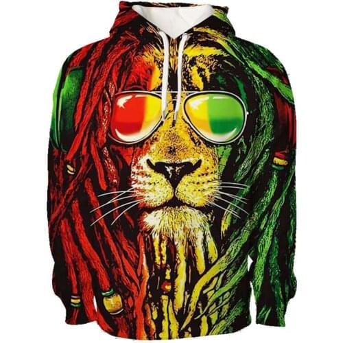 Men Hoodie Funny Acuarela Animals 3d Print Women Hoodies Winter Casual Hooded Fashion Acuarela Animals Oversized Sweatshirt