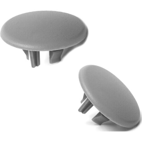 2PCS Grey Color Replacement Armrest Cap Cover For Chevy Tahoe Suburban GMC Yukon 2007-2017