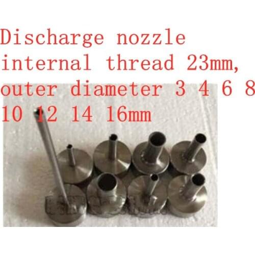 1pc Pneumatic filling machine manual filling machine stainless steel discharge nozzle internal thread 23mm, outer diameter 3 4