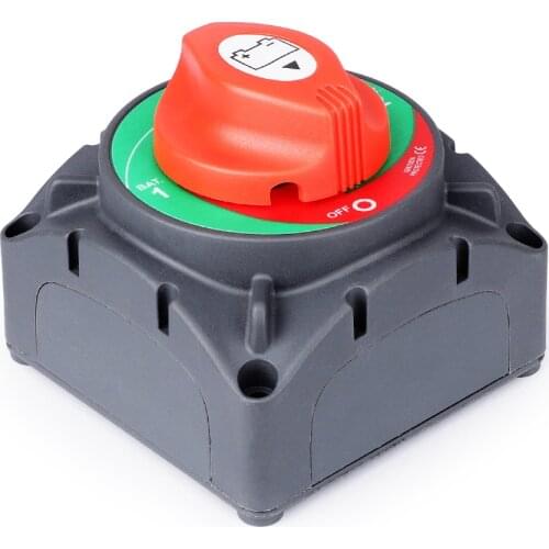 4 Position 48V DC 350 Amp Heavy Duty Battery Switch Ignition Protected Marine Boat Cut off Battery Isolator Switches