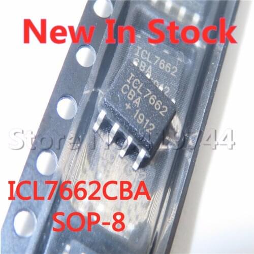 5PCS/LOT 100% Quality ICL7662CBA ICL7662 SOP-8 Switching Regulator CMOS Voltage Converter In Stock New Original