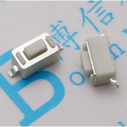 50pcs/Key switch 3*6 4.3MM SMD 2 Pin Micro switch 3*6*4.3 2P