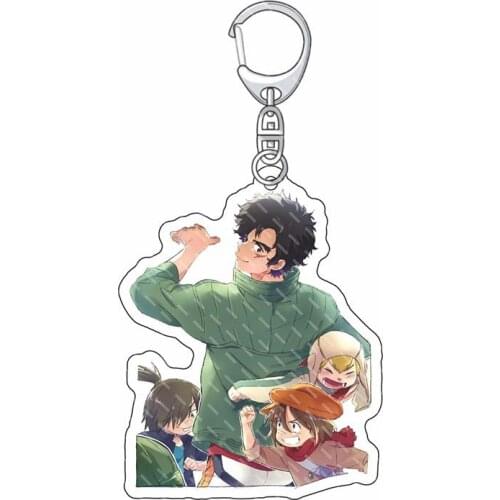 Anime MEGALO BOX Junk Dog JOE JNK DOG Acrylic Pendant Figure Keychain Keyring Collection Model Toy Gifts