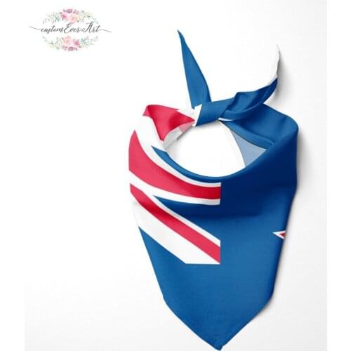 The New-Zealand flag dog bandana large pet scraf pet bandana for dog scarf dog neck scarf dog print scarf bandana