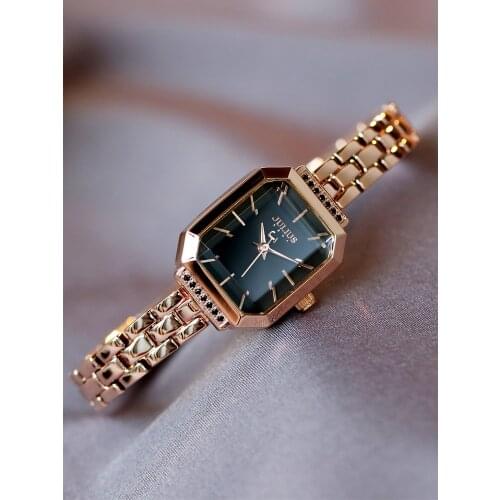 Julius Watch JA-1064 Steel Band Bracelet Women Watches Julius Ladies Casual Clock