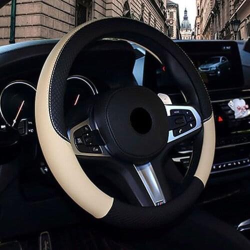 WLMWL Universal car steering wheel cover 98% car model for Toyota Lada Renault Kia Volkswage Honda BMW BENZ Steering Wheel Hubs