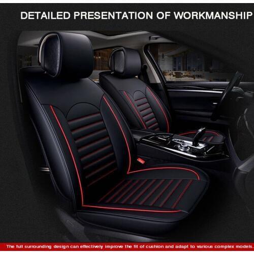 2020 New Custom Leather Four Seasons For Skoda Octavia 2 a7 a5 Fabia Superb Rapid Yeti super Car Seat Cover Cushion