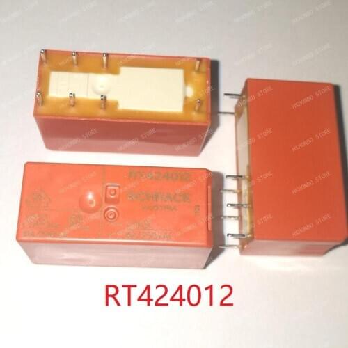 New Power Relay RT424005 RT424012 RT424024 RT424048 RT424110 RT424A12 RT424F12 RT424F24 RT425012