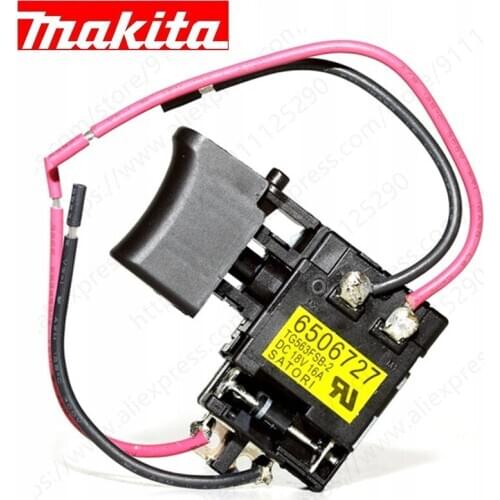 Switch for MAKITA 6261D 6271D 6281D 8271D 8281D 6161DWE 6271DWE 6271DW 6281DW 6506638 6506727 6506010