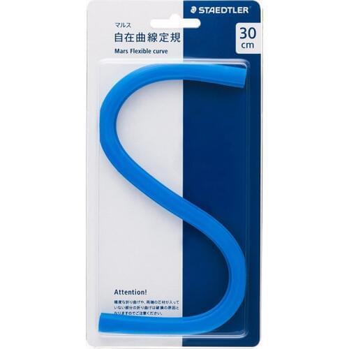 STAEDTLER 971 62-30/40/50 Flexible Curve Ruler Plastic Drawing Paint Draw Bendy Curve Mesure Drafting For School Student Supplie