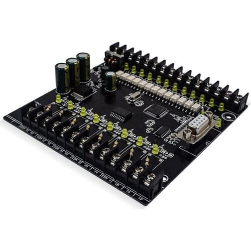 PLC Industrial Control Board F-X-1-N-20MR 20MT Online Download Monitoring Programmable Controller