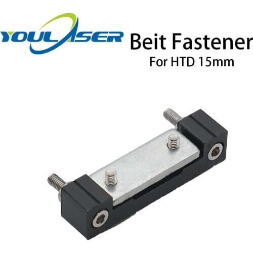 E-series Belt Fastener For Width 15mm Open-Ended Timing Belt Transmission For X/Y Axis Hardware Tools Machine Parts
