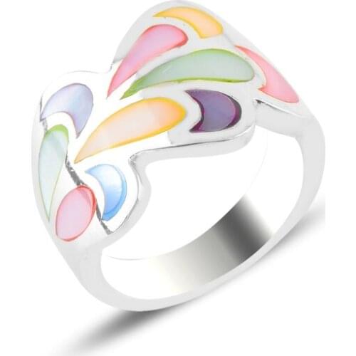 Silver 925 Sterling Pearl Cubic Zirconia Ring