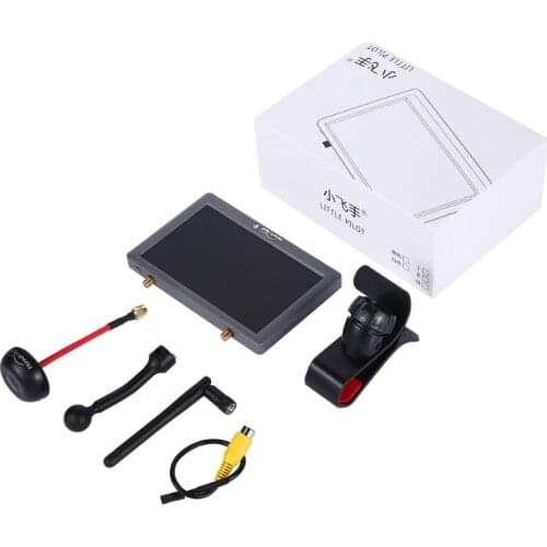 Hawkeye Little Pilot 4 5.8G 48CH Diversity Dual Receiver 5inch 800X480 700LUX Built-in DVR FPV Monitor for RC Drone Vehicle