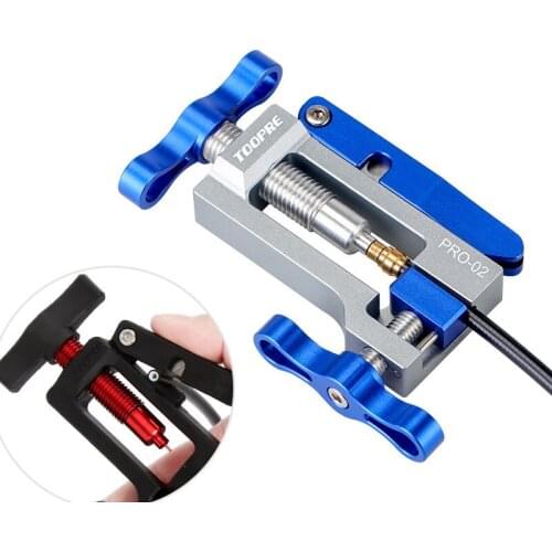 2 In 1 Bicycle Brake Hydraulic Hose Needle Driver Cutter Repair Tool for Bike oil needle installation Accessories Spring Tip