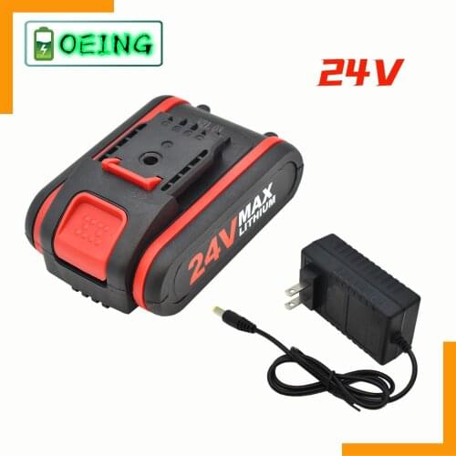 2021 High Electric Pruning Saw Single Hand Electric Saw Logging Electric Chain Saw Charging 18650 battery 48V Battery +Charger