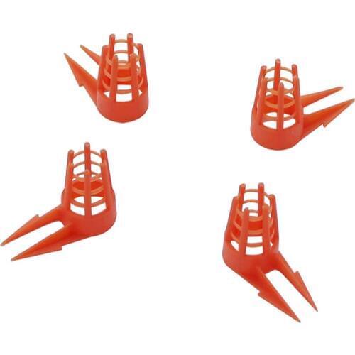 500 Pcs Plastic Bee Queen Cages Protective Cell Covers Beekeeping Beekeeper Breeding Equipment Honeycomb Supplies