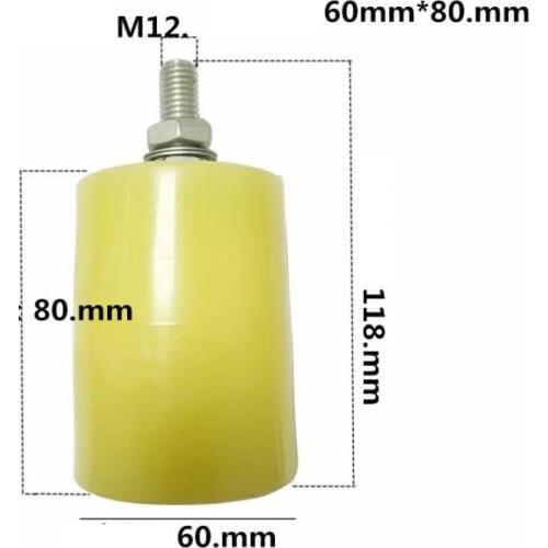 60x80mm Sliding Gate Nylon Top Roller Guide Wheel 2pcs per pack