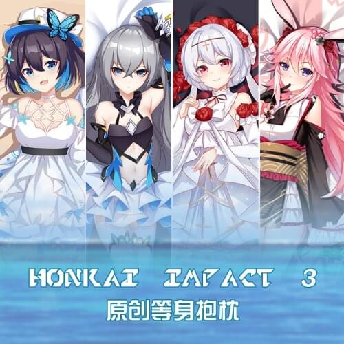Anime Game Seele Vollerei Yae Sakura Honkai Impact 3 Dakimakura Hugging Body Pillow Case Otaku Male Pillow Cushion Cover Gift SM