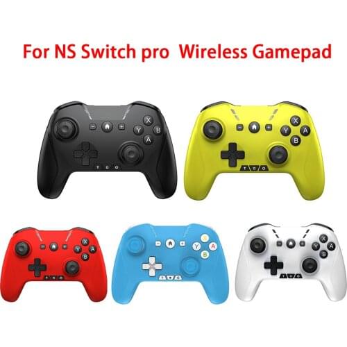 For NS Switch Pro Cnsole Wireless Gamepad 6 Axis Vibration Bluetooth Control For Switch PC MAC OS IOS Android Phone TV Box