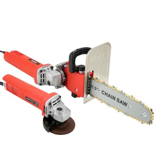 Household 860W 11000rpm 100 Angle Grinder Chainsaw Wood Cutting&Polishing Mini Electric Saw Lithium battery Powered Wood Cutter