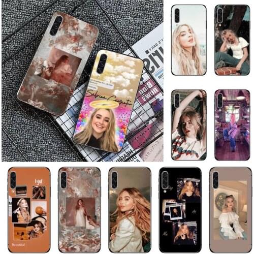 Pretty Girl Sabrina Carpenter Phone Case For Samsung S 7 8 9 10 20 A 21S 20e 50 51 71 note9 10 J4 plus 20 ultra