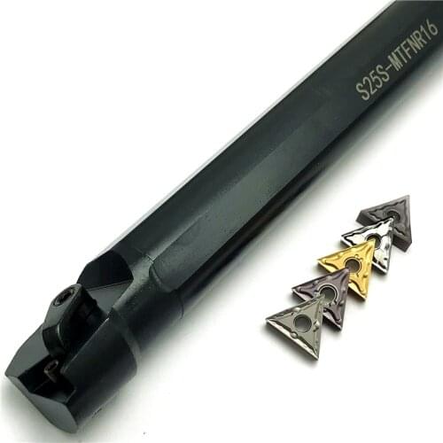 MTFNR Internal Turning Tool Holder Boring Bar S16Q-MTFNR16 S20R S25S S32T 16mm 20mm 25mm TNMG Carbide Inserts CNC Cutting Tools