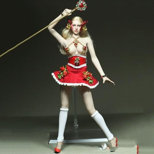 Custom Made In Stock 1/6 Female Doll Accessories Christmas kiss Clothes Bracelets Cane for12-inch Woman Doll Available