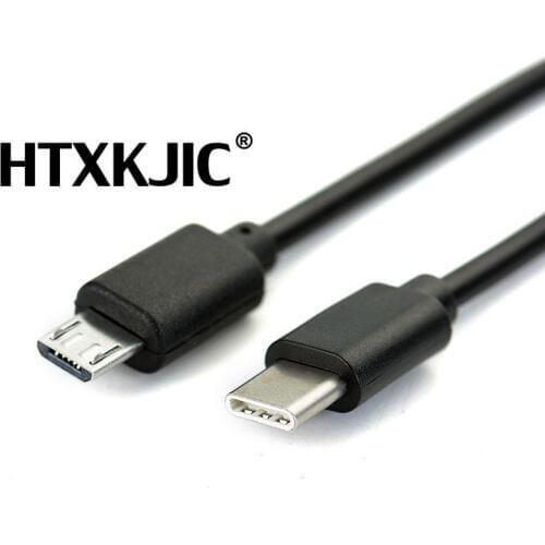 1PC Micro USB to Type C Micro USB Data Cable OTG Cable Cord For Portable DAC Digital Amplifier