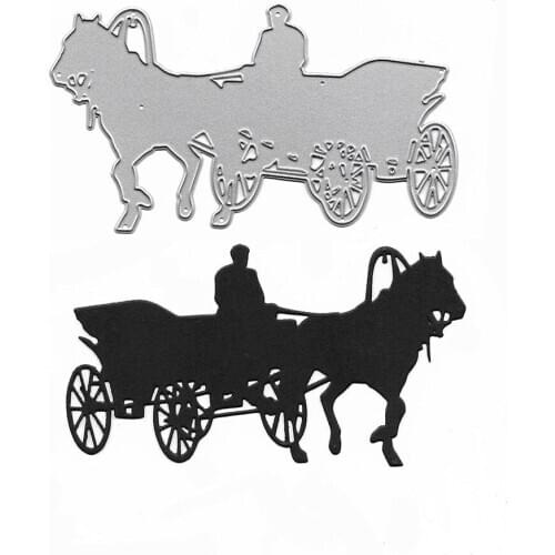 Carriage Dies Cut New Arriva Cutting Dies Supplier Embossing Scrapbooking Stencil Craft Metal Dies For DIY Paper Card Handmade
