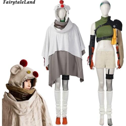 Final Fantasy Remake Yuffie Kisaragi Cosplay Costume Halloween Clothing Sexy Women Game FF7 Warrior Outfit Armour Suit