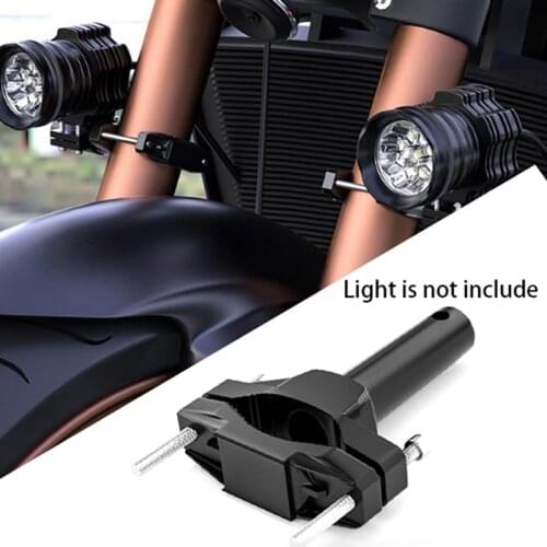 Motorcycle Bumper Universal Mount Bracket Modified Headlight Stand Spotlight Extension Pole Frame Support Extension Bracket