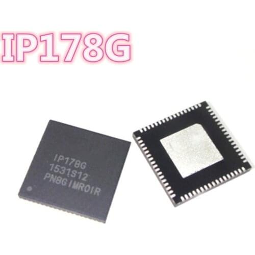 10Piece/LOT IP178G IP178 patch QFN68 Ethernet switch chip Free shipping