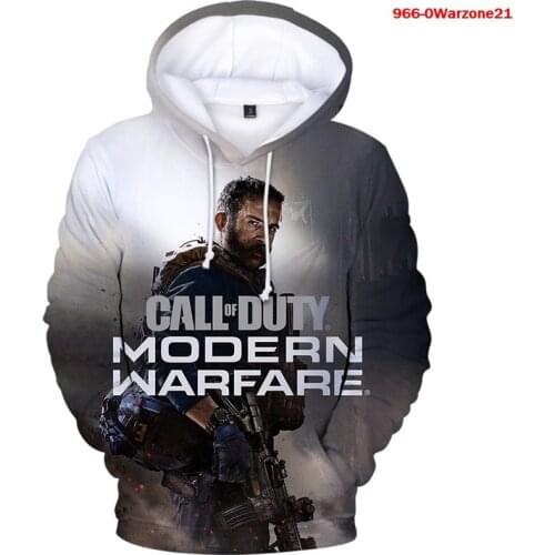 Hoodies Men Call of Duty Warzone Printed Modern Warfare 3d Print Mens Plus Size Hoodies PUBG Sweatshirt Hot Game Sudaderas