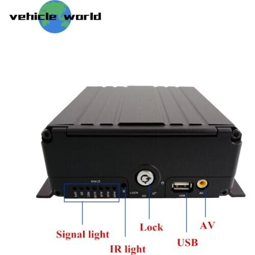 Low Price 1080p Ahd Vehicle DVR with 3G GPS 4Ch Mobile DVR for bus surveillance