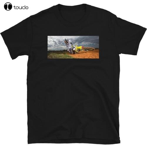 New James "Bubba" Stewart Bubba Scrub Motocross T-Shirt Cotten Tee Shirt