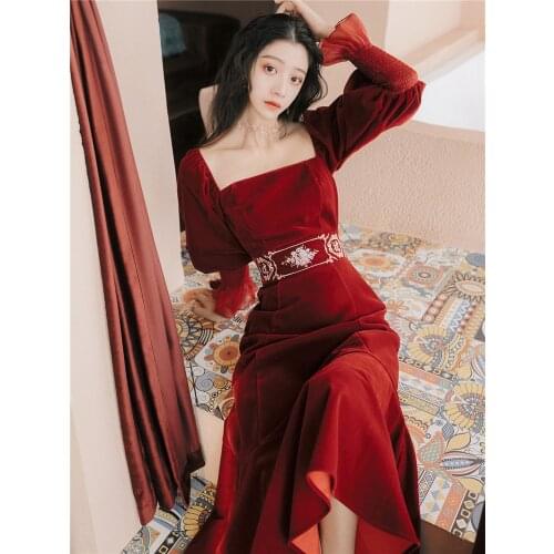 2019 new fashion womens clothing Autumn and winter dress women dress