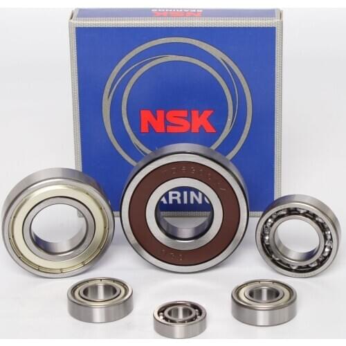 Original imported NSK deep groove ball bearing series 6007ZZ and 6007DDU