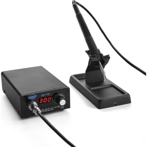 UD-T12 Soldering Iron Portable Digital Display Soldering Station Adjustable Constant Temperature Soldering Station Integrated