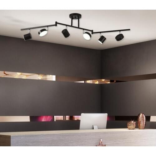 Scandinavian light luxury personalized restaurant chandelier post modern simple office bar creative led Chandelier