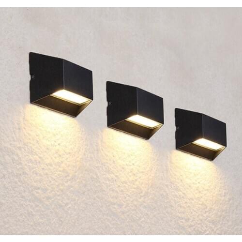 Modern 5W 10W Outdoor LED Wall Light Aluminum Waterproof IP65 Wall Lamp Garden Porch Patio Aside Courtyard Wall Light AC85~265V
