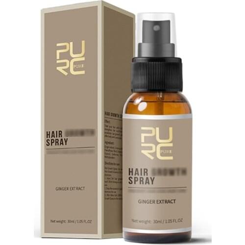 PURC Hair Growth Products Fast Grow Hair Oil Hair Loss Treatment Hair Care Health Care Beauty Dens Hair Growth Spray 30ml
