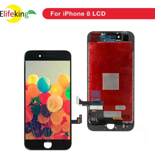 3PCS/Lot OEM Display Glass Panel For iphone 8 LCD Screen With Touch Screen Assembly Digitizer with Good 3D Free Shipping