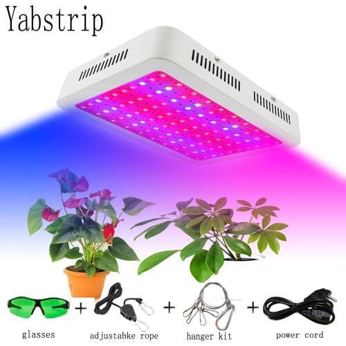 Yabstrip LED grow light Full Spectrum 600W 1000W 2000W for flowers vegetables seeding Greenhouse grow tent plants grow led lamp