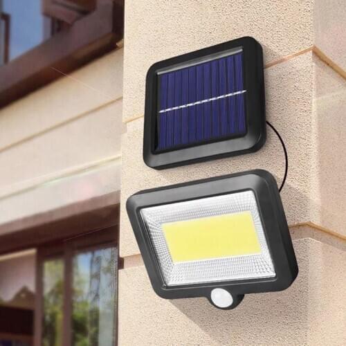 3 modes 56/100LED COB Solar Light Outdoor Motion Sensor Wall Light Waterproof Emergency Pathway Street Security porch Lamp