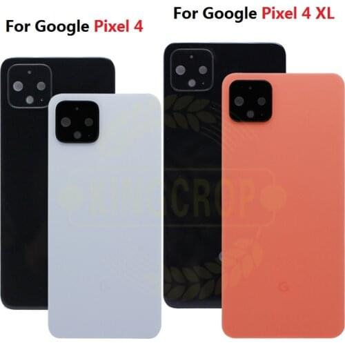 For Google Pixel 4 Back Battery Cover glass Housing Case Replacement Parts For Google Pixel 4 XL Battery Cover