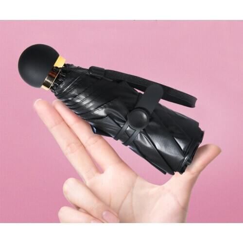 Umbrella Portable Half of the Eight Bone Mini Sun Umbrella All-Weather Umbrella