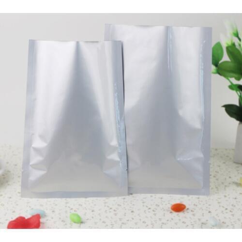 11x16cm Ping pocket 200pcs/lot Pure aluminium bag Sachets food Heat seal smeel proof, mylar coffee bean/powder flat pouch