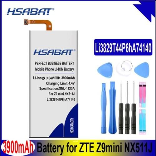 HSABAT 3900mAh Li3829T44P6hA74140 Battery for ZTE Nubia Z9 mini NX511J battery